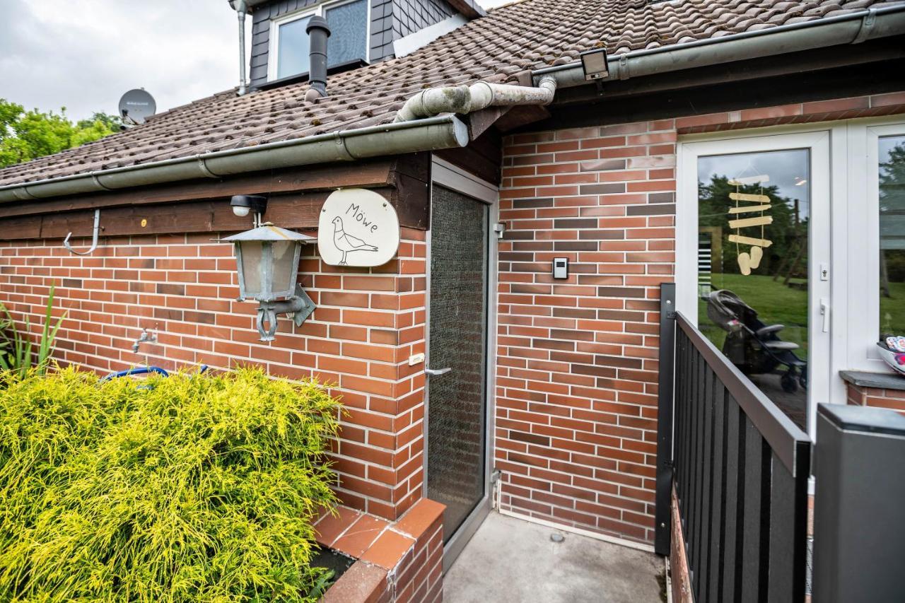 Nordsee Ferienwohnung Moewe Thunum Exterior foto